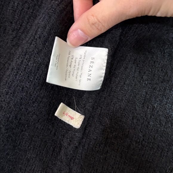 Sezane Black Gaspard Sweater - Picture 5 of 5